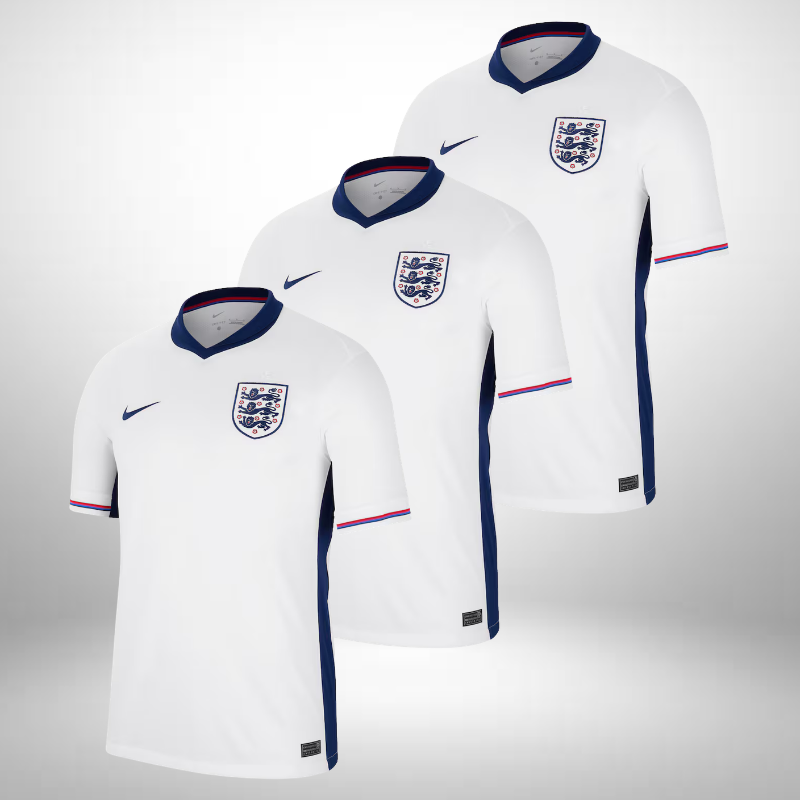 3-pack England (Men's Team) 2024/25 Stadium Home Shirt