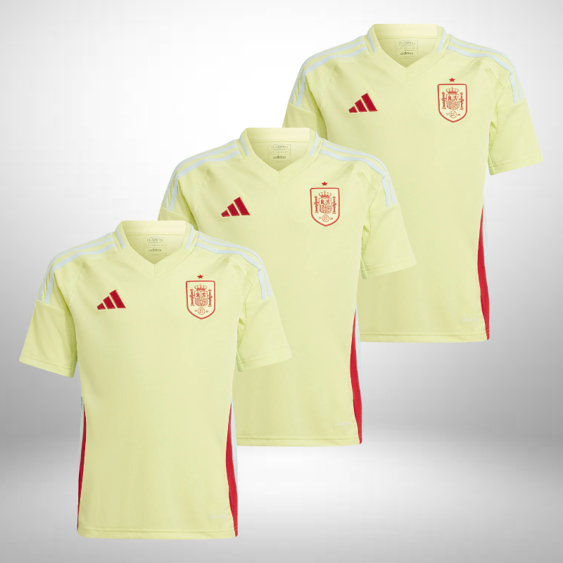 Pack de 3 Camisetas España 2024 Visitante Oficial